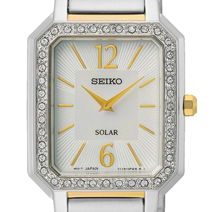 Γυναικείο Ρολόι SEIKO Caprice με Δίχρωμο Μπρασελέ SKU-79969