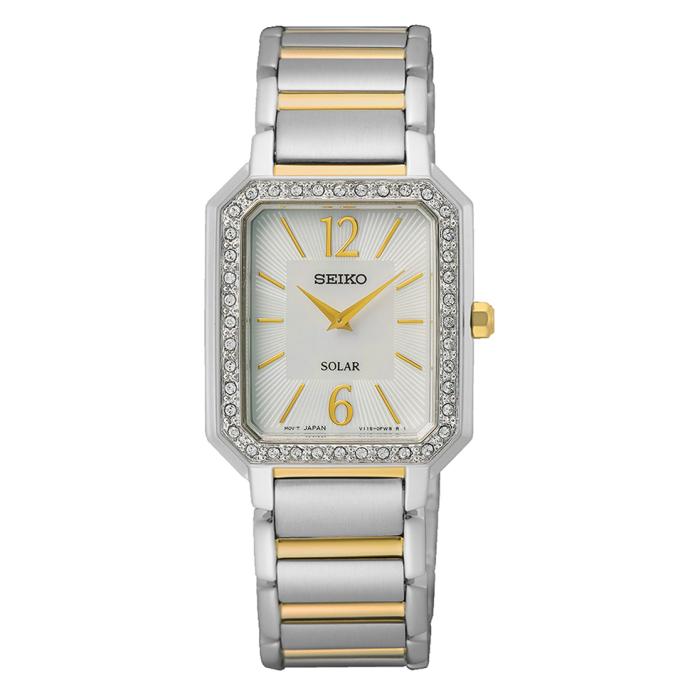 Γυναικείο Ρολόι SEIKO Caprice με Δίχρωμο Μπρασελέ SKU-79969