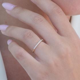 Σειρέ Δαχτυλίδι Χρυσός K18 με Διαμάντια SKU-79435