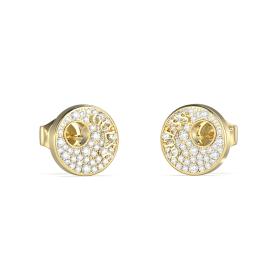 Σκουλαρίκια Guess Blooming Summer με Πέτρες Ζιργκόν | JUBE05225JWYGT/U SKU-79204