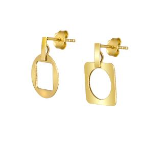 Σκουλαρίκια Γυναικεία Χρυσός K9 SKU-79978