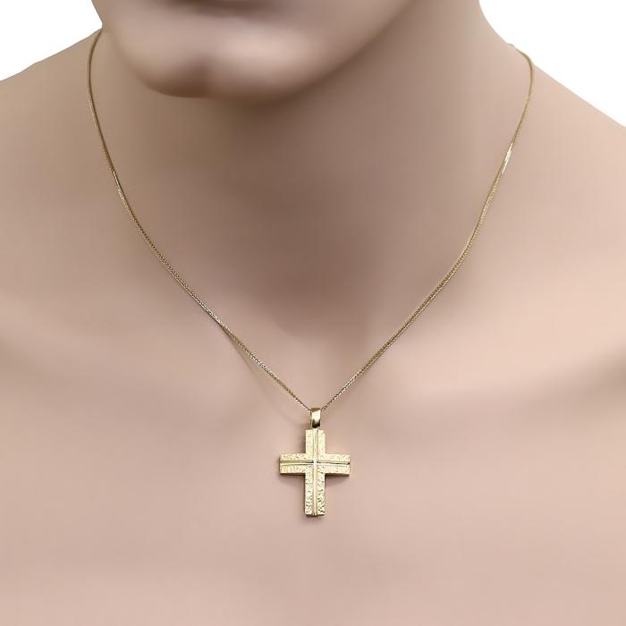 Σταυρός Αγόρι Χρυσός Κ14 SKU-79391