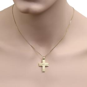 Σταυρός Αγόρι Χρυσός Κ14 SKU-79391