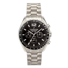 Ανδρικό Ρολόι THORTON Freyr με Μαύρο Καντράν SKU-79669