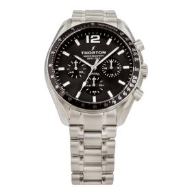 Ανδρικό Ρολόι THORTON Freyr με Μαύρο Καντράν SKU-79669