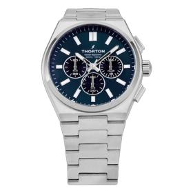 Ανδρικό Ρολόι THORTON Torstein με Μπλέ Καντράν SKU-79670