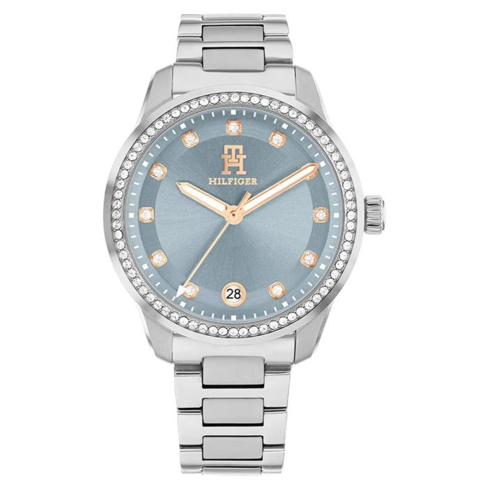Γυναικείο Ρολόι TOMMY HILFIGER TH85 με Γαλάζιο Καντράν | 1782795 SKU-79055