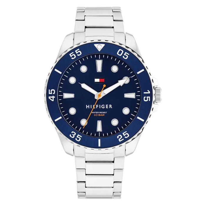 Ανδρικό Ρολόι TOMMY HILFIGER Oceanic με Μπλέ Καντράν | 1792202 SKU-79057