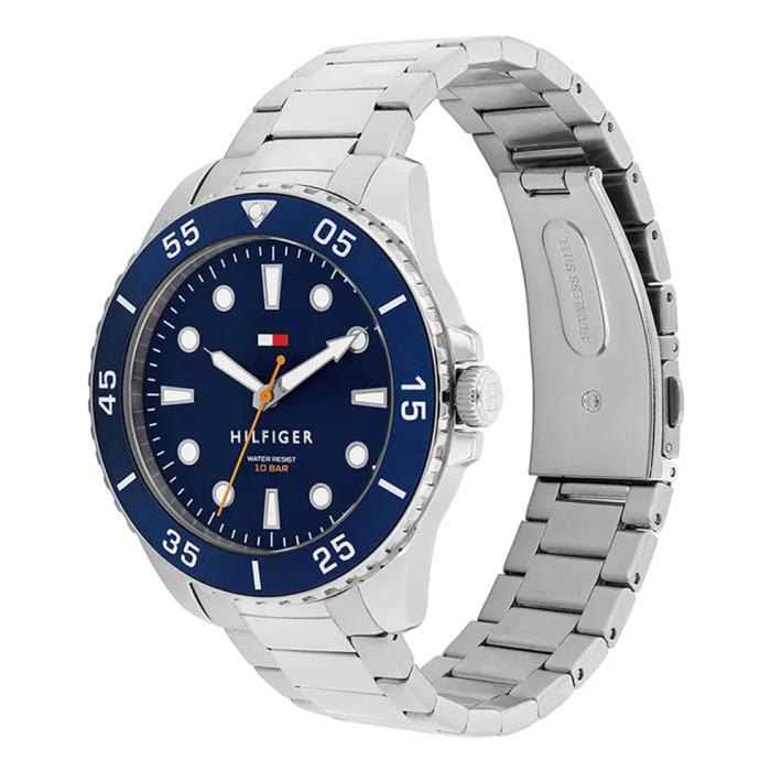Ανδρικό Ρολόι TOMMY HILFIGER Oceanic με Μπλέ Καντράν | 1792202 SKU-79057