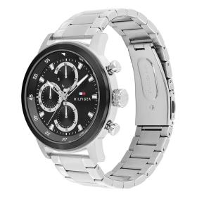 Ανδρικό Ρολόι TOMMY HILFIGER Rocky με Μαύρο Καντράν | 1792181 SKU-79058