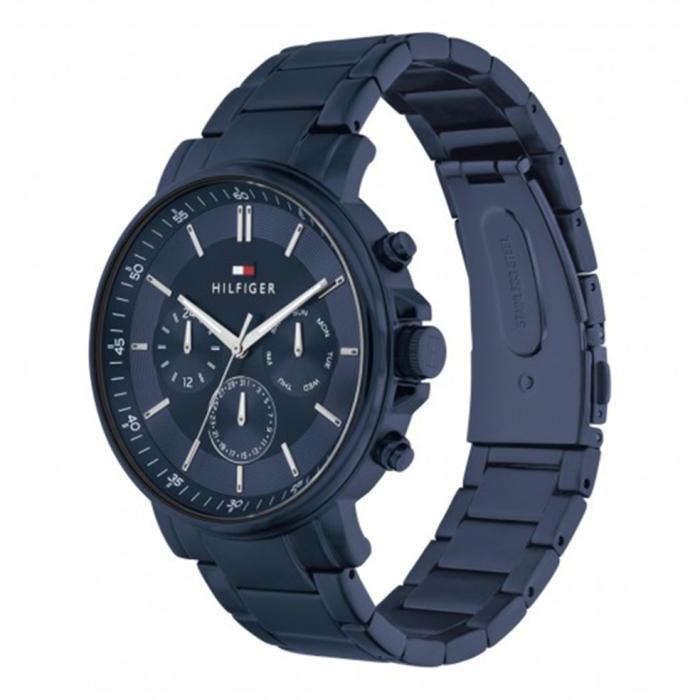 Ανδρικό Ρολόι TOMMY HILFIGER Tyson με Μπλέ Καντράν | 1710705 SKU-79059
