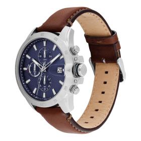Ανδρικό Ρολόι TOMMY HILFIGER Jameson, Καφέ Δερμάτινο Λουράκι | 1792195 SKU-79061