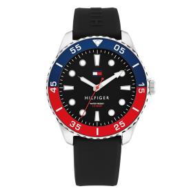 Ανδρικό Ρολόι TOMMY HILFIGER Oceanic με Μαύρο Λουράκι | 1792201 SKU-79062