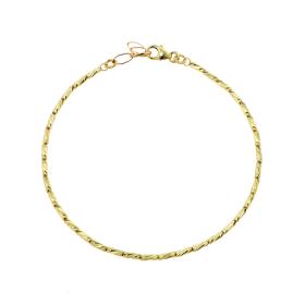 Βραχιόλι Αλυσίδα Χρυσός K14 SKU-80736