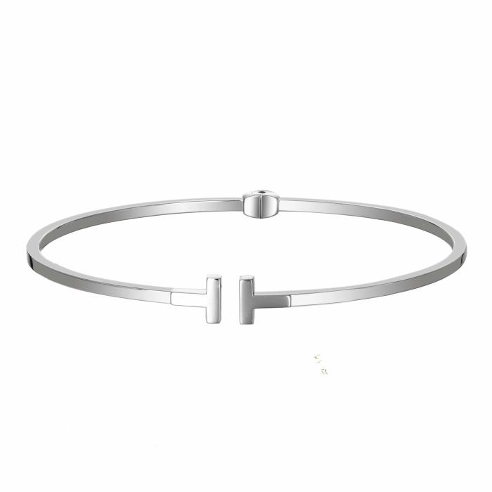 Γυναικείο Βραχιόλι Λευκόχρυσος K14 SKU-80835