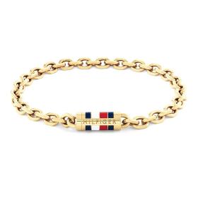 Ανδρικό Βραχιόλι Tommy Hilfiger από Επιχρυσωμένο Ανοξείδωτο Ατσάλι SKU-80871