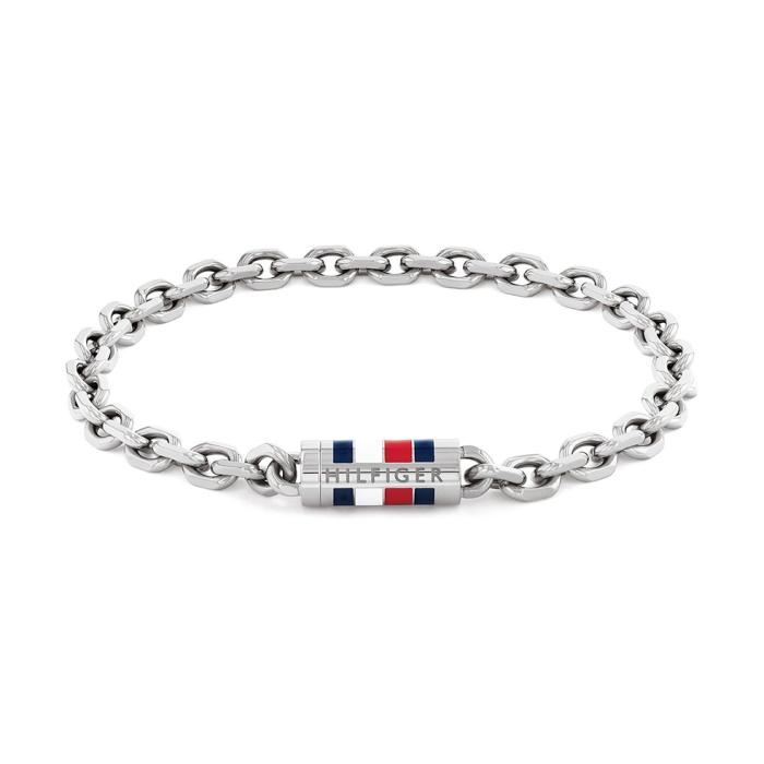 Ανδρικό Βραχιόλι Tommy Hilfiger από Ανοξείδωτο Ατσάλι SKU-80875