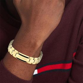 Ανδρικό Βραχιόλι Tommy Hilfiger από Ανοξείδωτο Ατσάλι SKU-80881