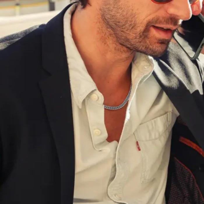 Ανδρικό Κολιέ Rochet Major από Aνοξείδωτο Aτσάλι