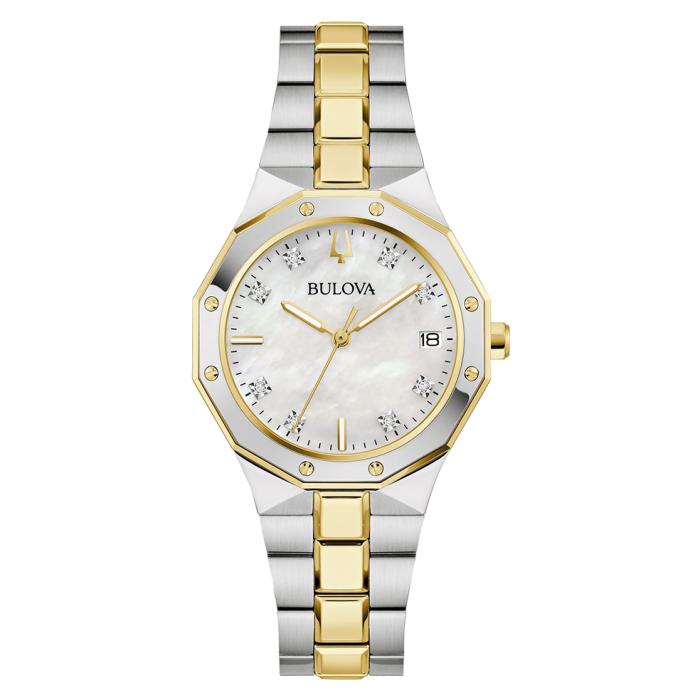 Γυναικείο Ρολόι BULOVA Prestige με Φίλντισι Καντράν SKU-80690