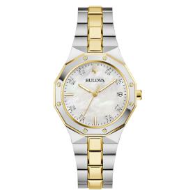 Γυναικείο Ρολόι BULOVA Prestige με Φίλντισι Καντράν SKU-80690