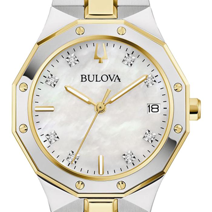 Γυναικείο Ρολόι BULOVA Prestige με Φίλντισι Καντράν SKU-80690