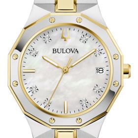 Γυναικείο Ρολόι BULOVA Prestige με Φίλντισι Καντράν SKU-80690