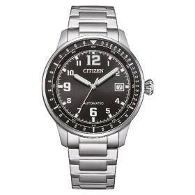 Ανδρικό Ρολόι CITIZEN Automatic με Μαύρο Καντράν SKU-80294