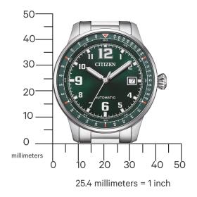 Ανδρικό Ρολόι CITIZEN Automatic με Πράσινο Καντράν SKU-80296