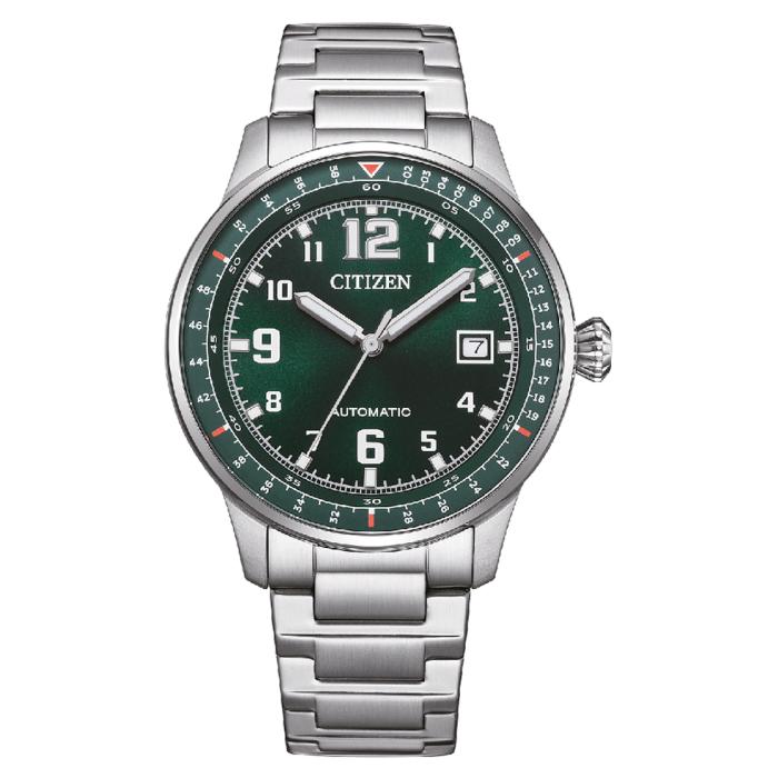 Ανδρικό Ρολόι CITIZEN Automatic με Πράσινο Καντράν SKU-80296
