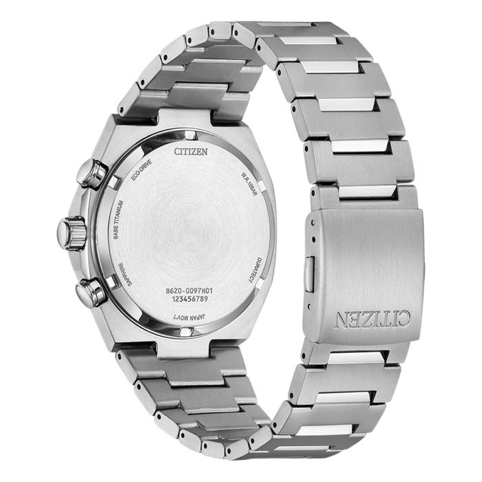 Ανδρικό Ρολόι CITIZEN Eco-Drive Super Titanium Zenshin με Πράσινο Καντράν SKU-80297
