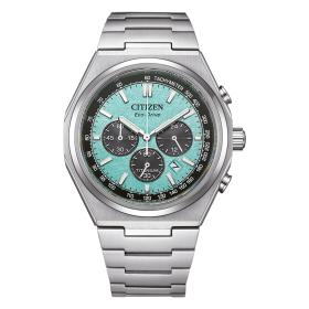 Ανδρικό Ρολόι CITIZEN Eco-Drive Super Titanium Zenshin με Πράσινο Καντράν SKU-80297