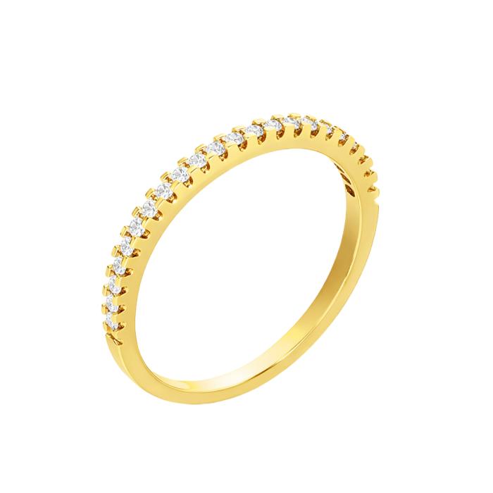 Δαχτυλίδι Σειρέ με Διαμάντια Χρυσός K18 SKU-80774