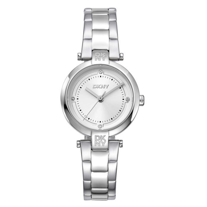 Γυναικείο Ρολόι DKNY Essential Mini με Ασημί Καντράν SKU-80754