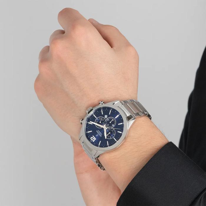 Ανδρικό Ρολόι FESTINA με Μπλέ Καντράν SKU-80284