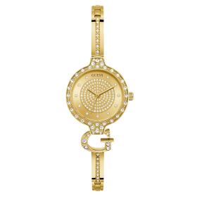 Γυναικείο Ρολόι GUESS Giselle με Χρυσό Καντράν SKU-80250