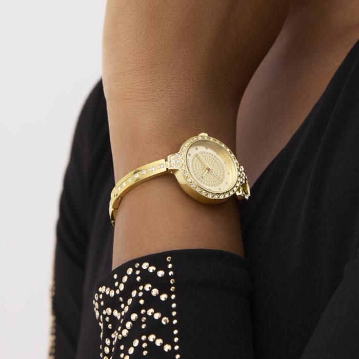 Γυναικείο Ρολόι GUESS Giselle με Χρυσό Καντράν SKU-80250