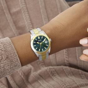 Γυναικείο Ρολόι GUESS Alice με Πράσινο Καντράν SKU-80258