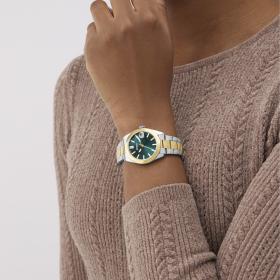 Γυναικείο Ρολόι GUESS Alice με Πράσινο Καντράν SKU-80258