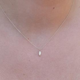 Κολιέ Γυναικείο Χρυσός K9 με Ζιργκόν SKU-80028