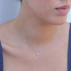 Κολιέ Γυναικείο Χρυσός K9 με Ζιργκόν SKU-80029