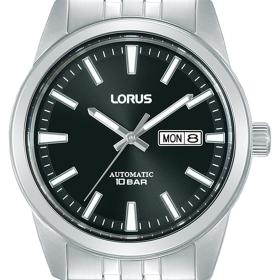 Ανδρικό Ρολόι LORUS Classic Αυτόματο με Μαύρο Καντράν SKU-80693