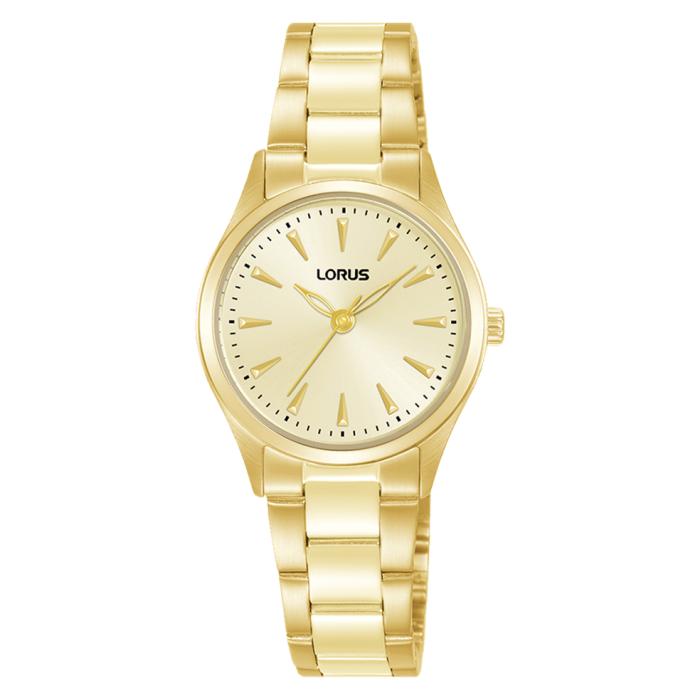 LORUS Women Γυναικείο Ρολόι με Χρυσό Καντράν SKU-80695