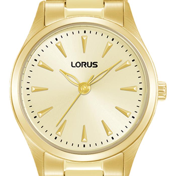 LORUS Women Γυναικείο Ρολόι με Χρυσό Καντράν SKU-80695