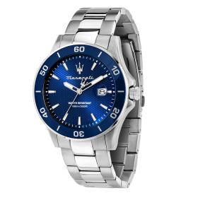 Ανδρικό Ρολόι Maserati Competizione με Μπλέ Καντράν SKU-80263