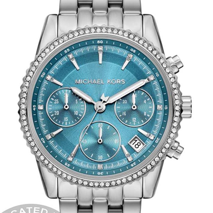 Γυναικείο Ρολόι MICHAEL KORS Bryant Μπλέ Καντράν SKU-80191