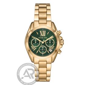 Γυναικείο Ρολόι MICHAEL KORS Bradshaw με Πράσινο Καντράν SKU-80356