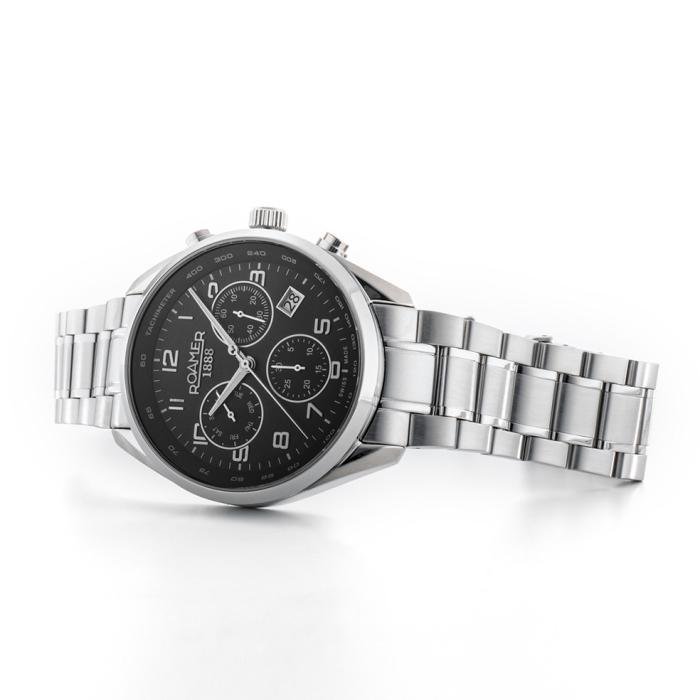 Ανδρικό Ρολόι ROAMER Pro Chrono με Μαύρο Καντράν SKU-80436