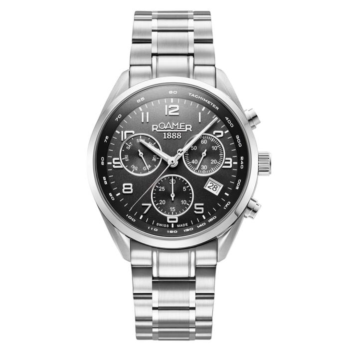 Ανδρικό Ρολόι ROAMER Pro Chrono με Μαύρο Καντράν SKU-80436