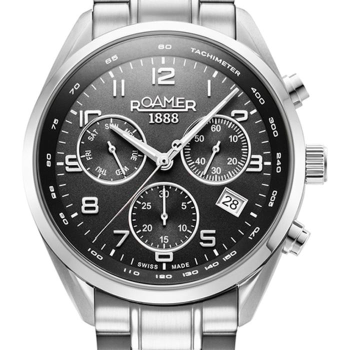 Ανδρικό Ρολόι ROAMER Pro Chrono με Μαύρο Καντράν SKU-80436